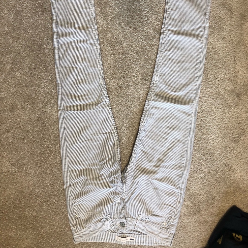 Levi’s striped jeans